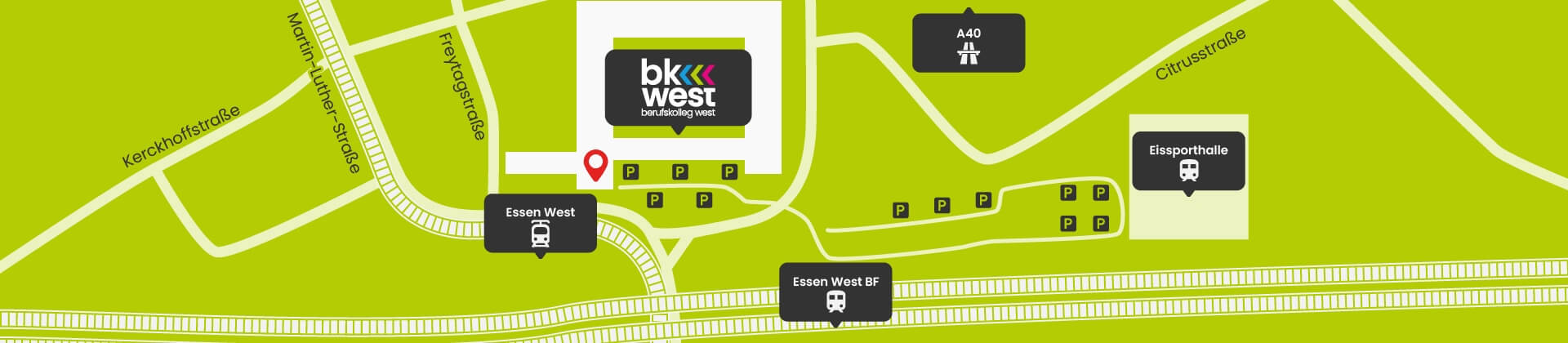 Karte | Berufskolleg West der Stadt Essen